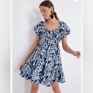 NEW CLEOBELLA Mini Blue Paisley Print